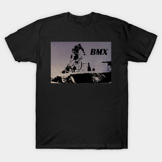 bmx T-Shirt by rickylabellevie